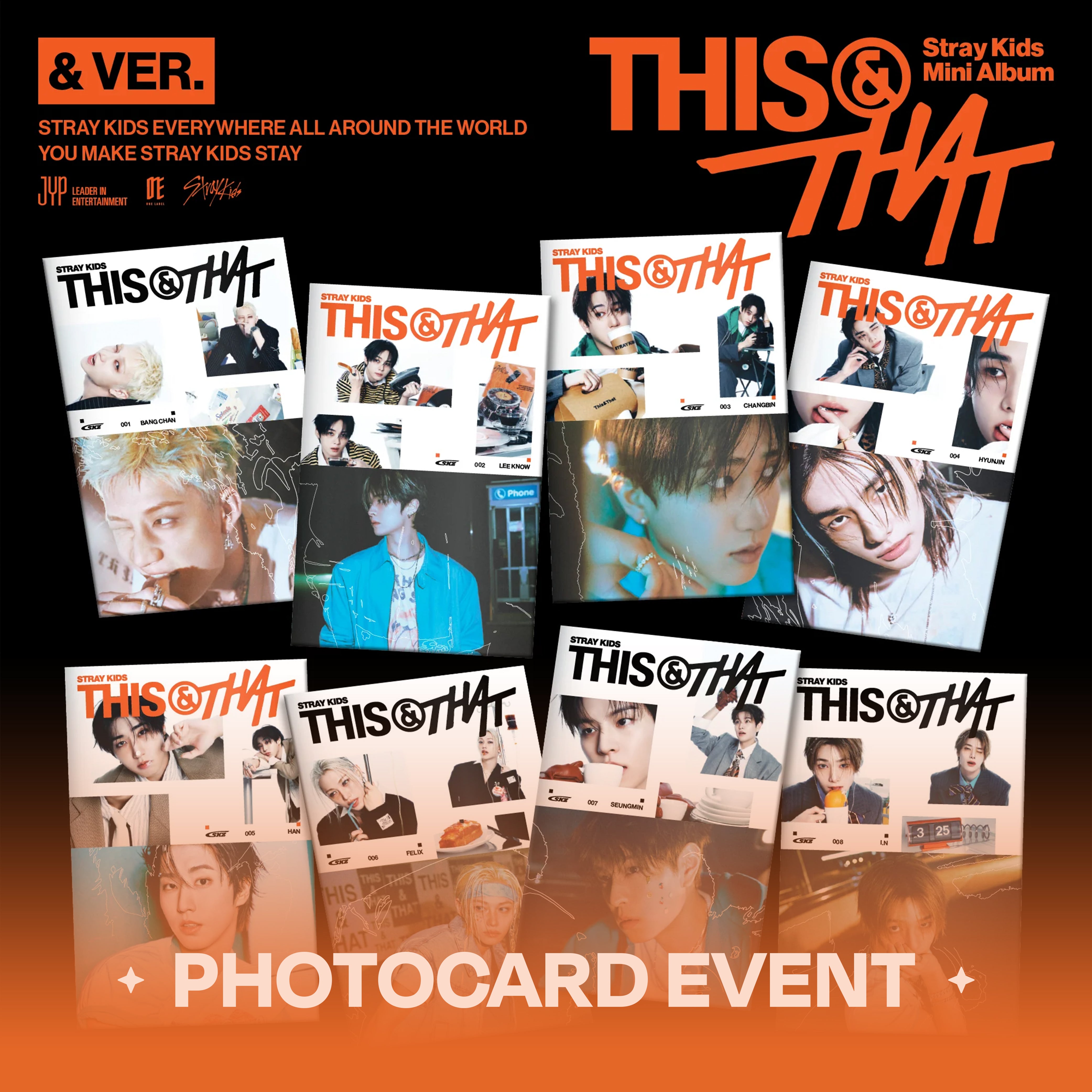 [PRE-ORDER] Stray Kids - THIS & THAT (& VER.)