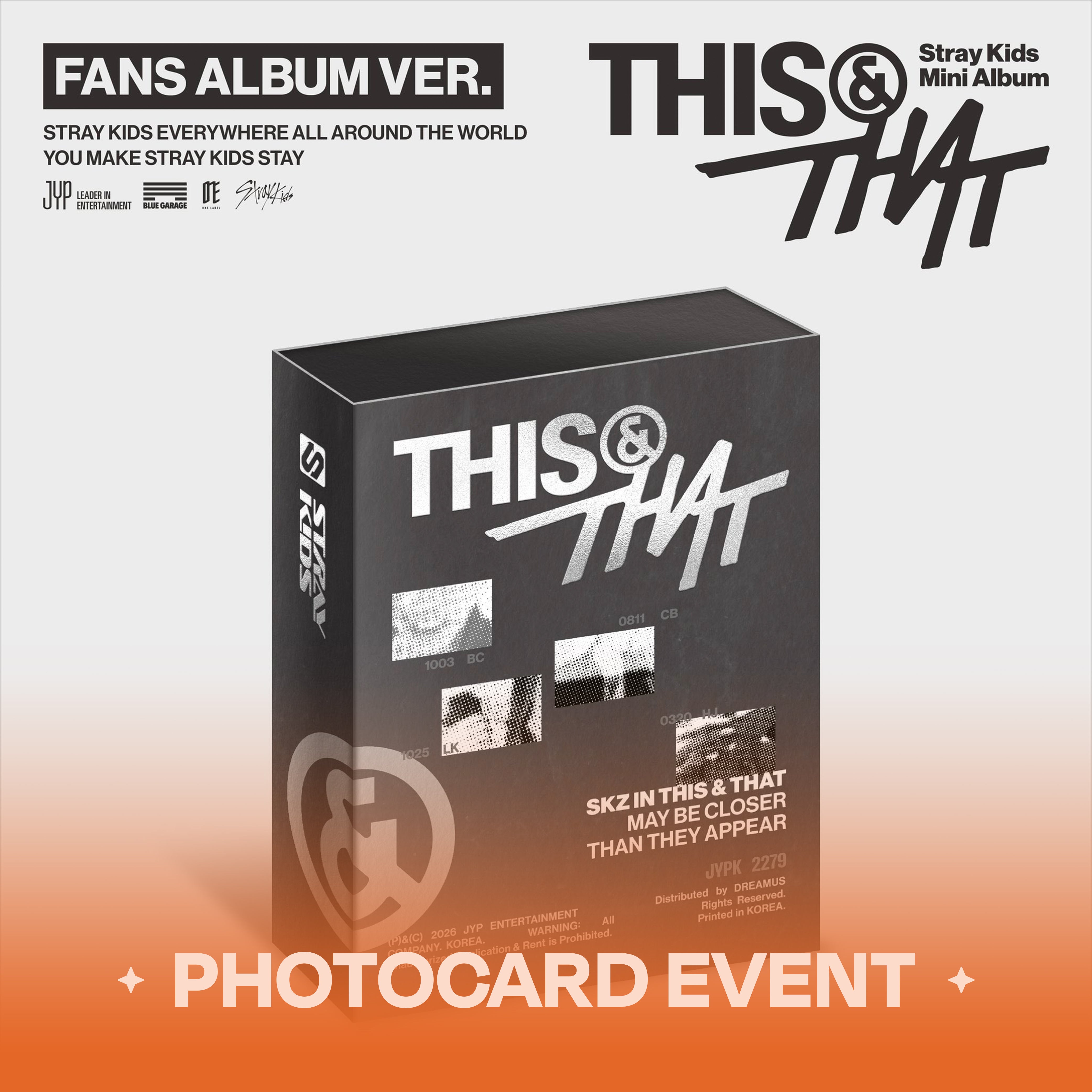 [PRE-ORDER] Stray Kids - THIS & THAT (FANS ALBUM VER.)