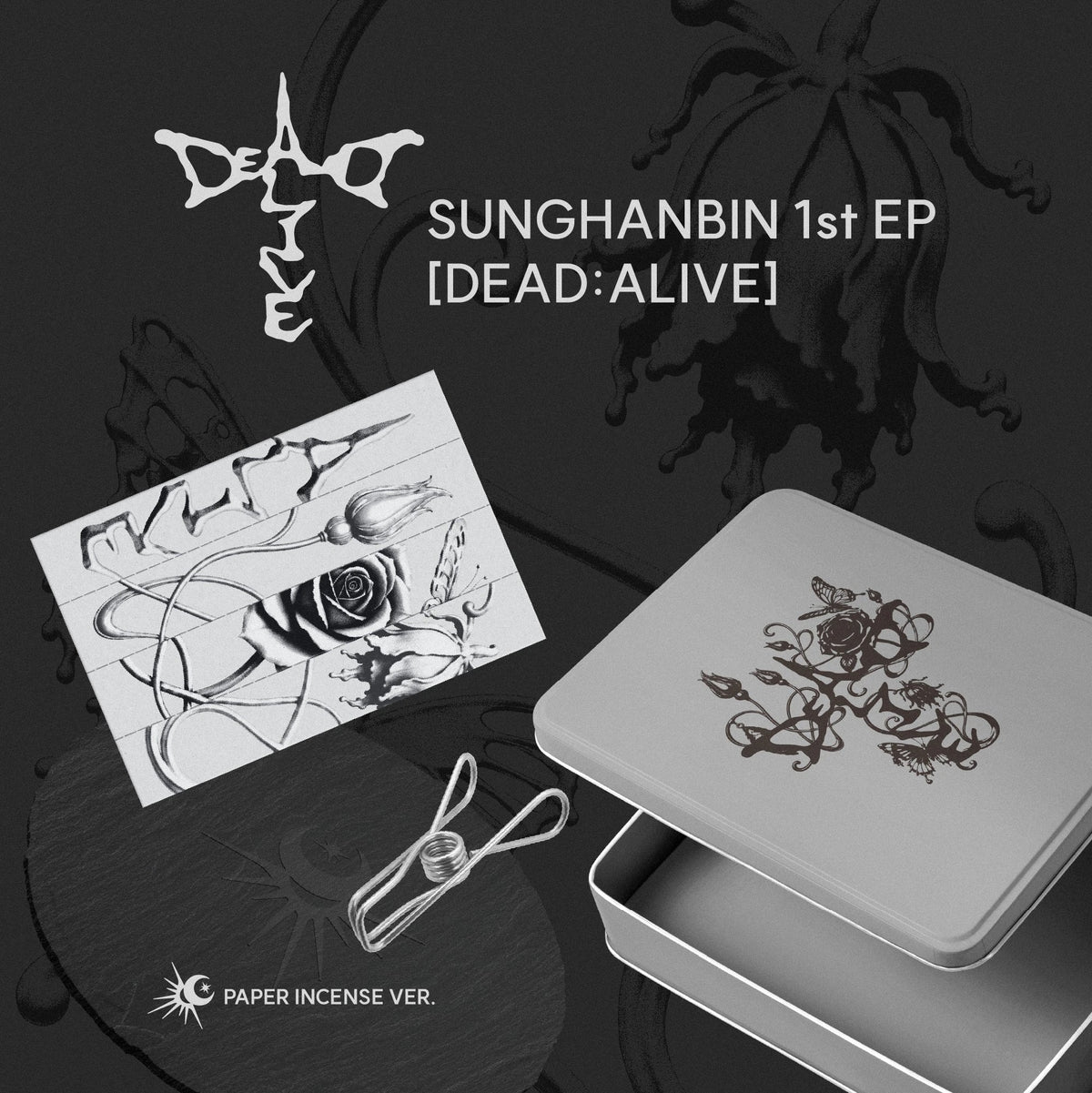 [PRE-ORDER] SUNGHANBIN (ZEROBASEONE) - DEAD:ALIVE (Paper Incense ver.)
