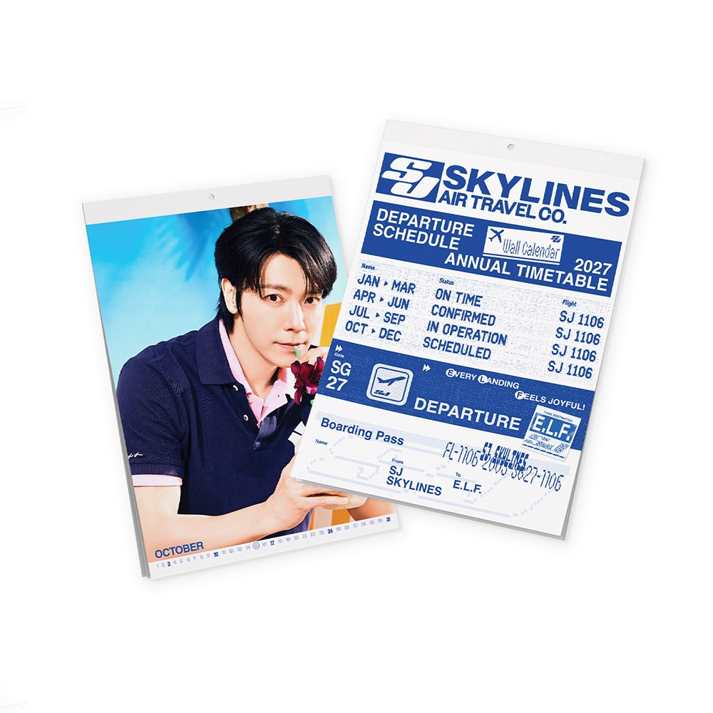 [PRE-ORDER] SUPER JUNIOR - 2027 Wall Calendar