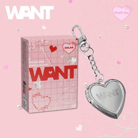 [PRE-ORDER] Solar (MAMAMOO) 'WANT' (PLVE Ver.)