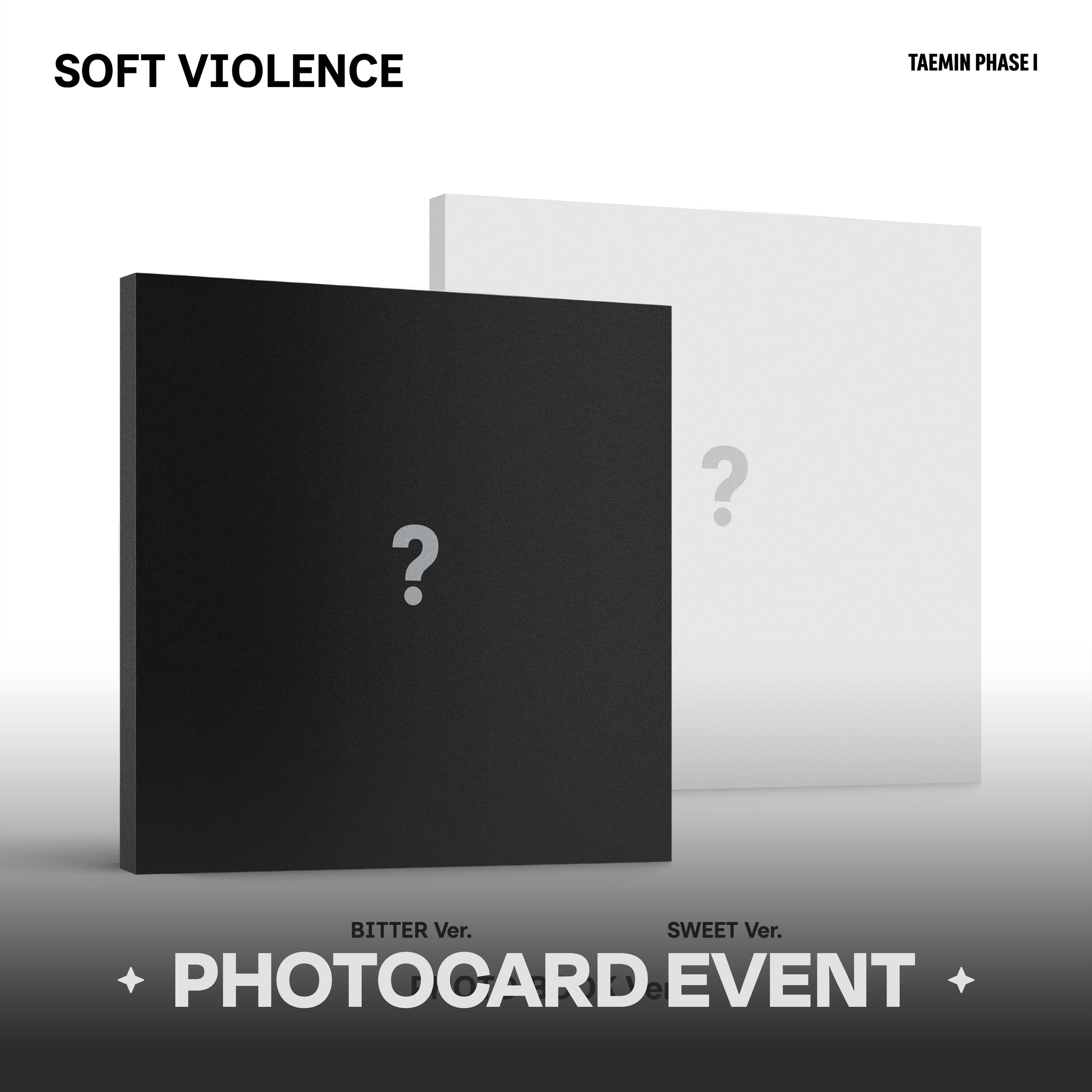 [PRE-ORDER] TAEMIN - PHASE I : Soft Violence (PHOTO BOOK Ver.)