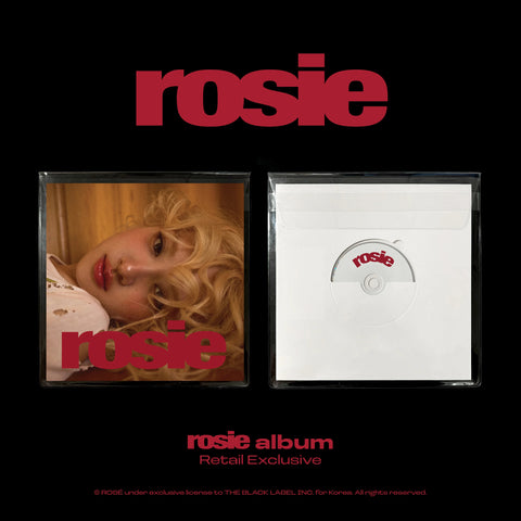 [PRE-ORDER] ROSÉ (BLACKPINK) rosie (Retail Exclusive)