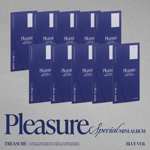 [PRE-ORDER] TREASURE 'PLEASURE' (BLUE VER.)