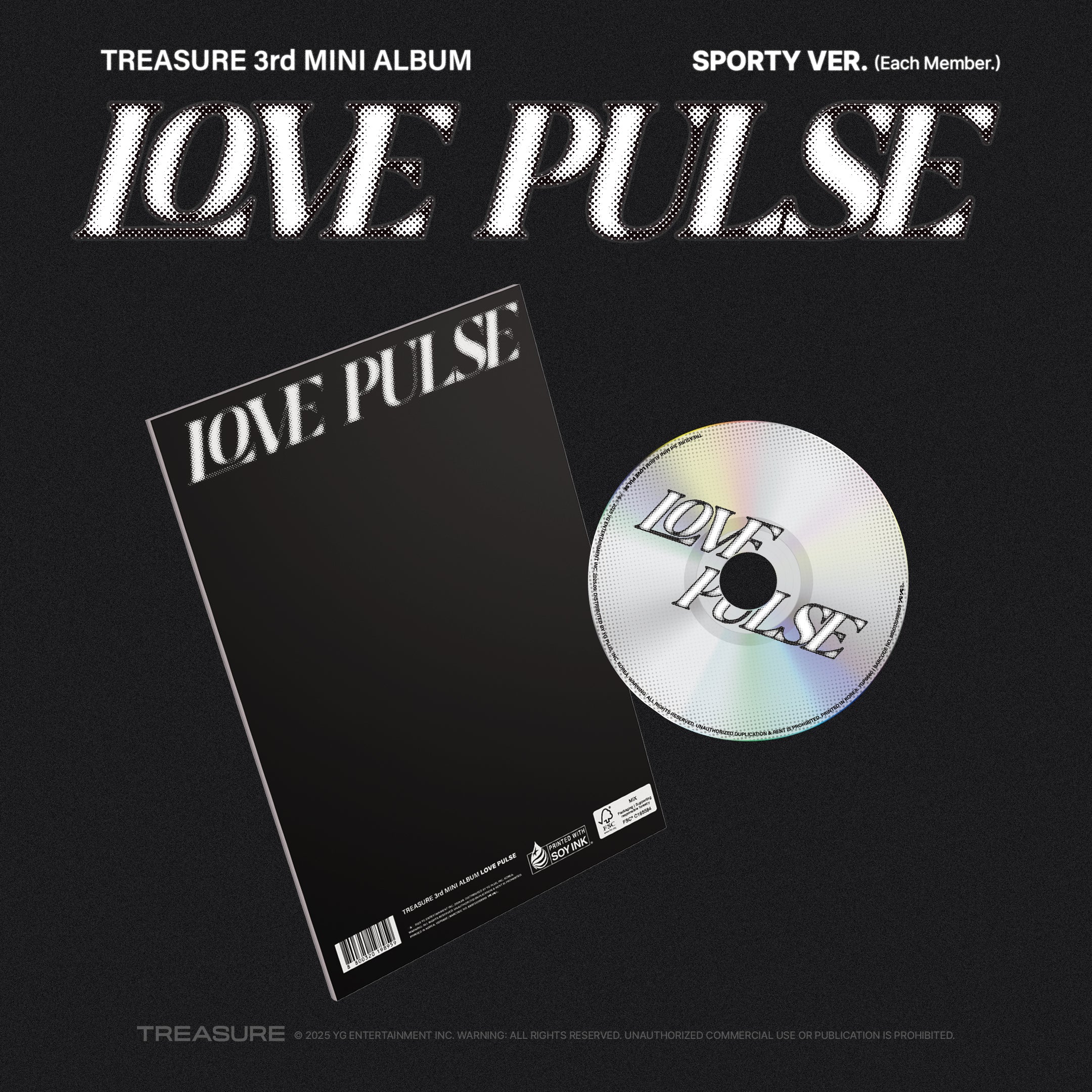 TREASURE LOVE PULSE (SPORTY VER.)