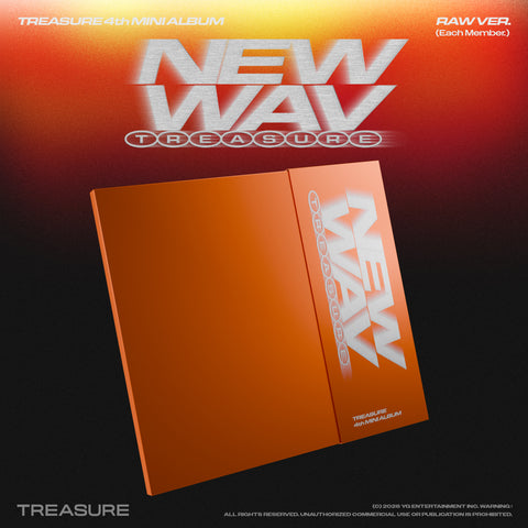 [PRE-ORDER] TREASURE - NEW WAV (RAW ver.)