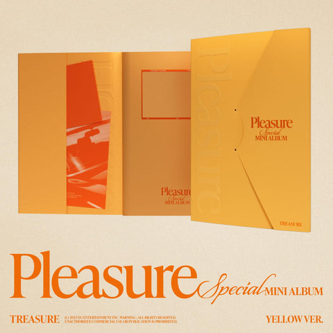 [PRE-ORDER] TREASURE 'PLEASURE' (YELLOW / GREEN VER.)