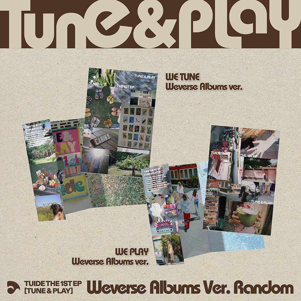 [PRE-ORDER] TUIDE - TUNE & PLAY (Weverse Albums) ver.