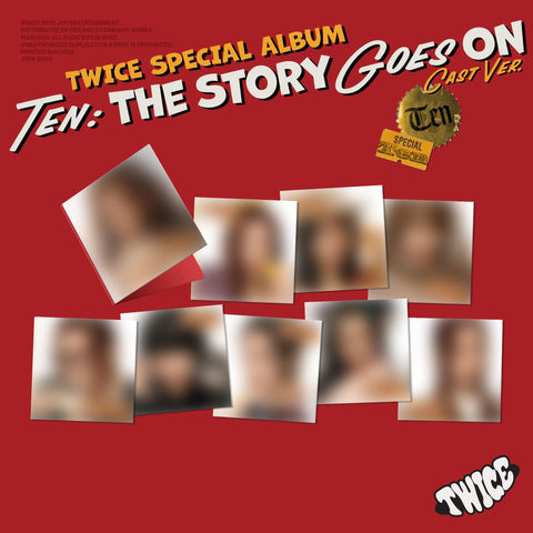 [PRE-ORDER] TWICE 'TEN: The Story Goes On' (CAST ver.)