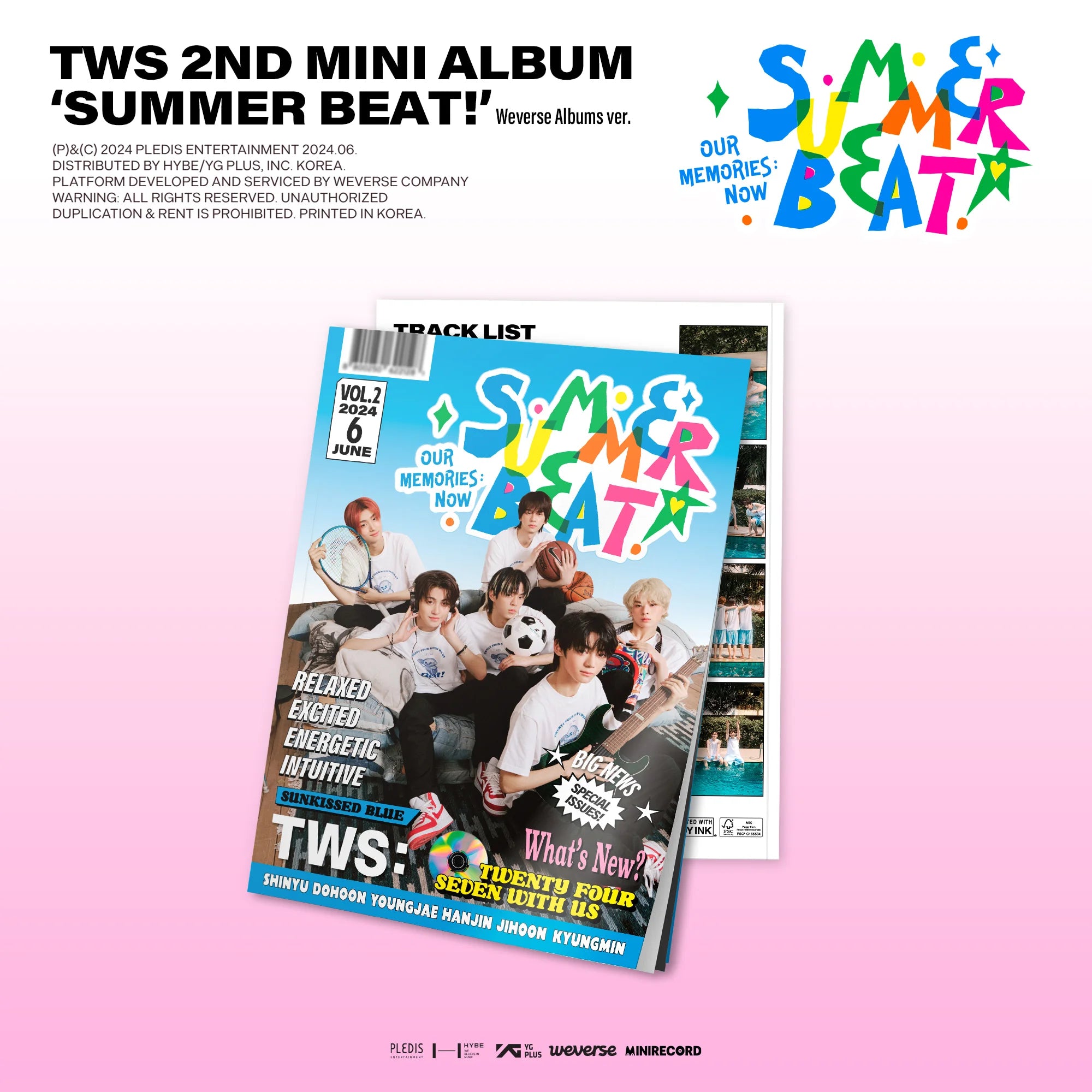 TWS SUMMER BEAT! (Weverse Albums ver.)