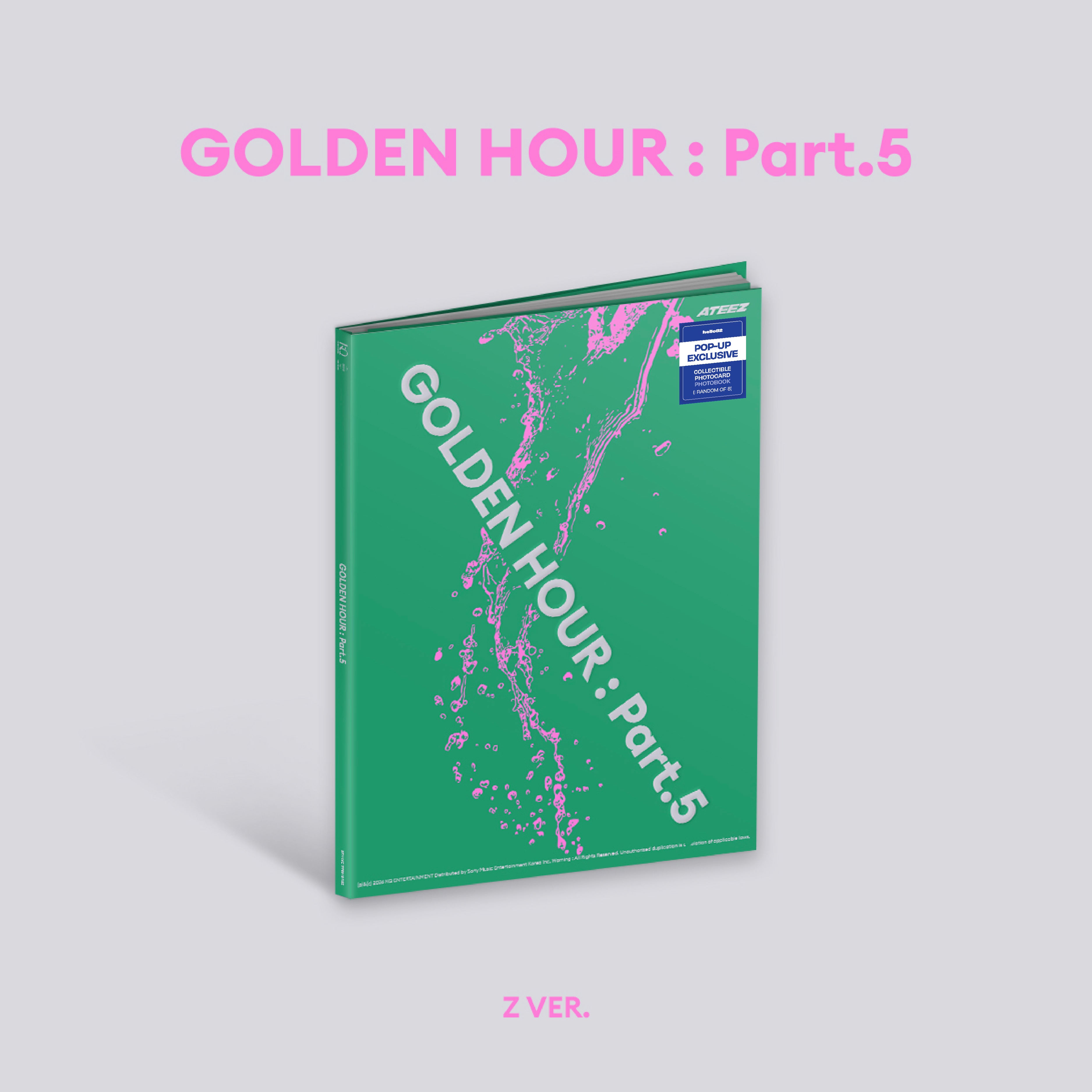 ATEEZ GOLDEN HOUR Part.5 POP-UP 購入特典 サン ATEEZ - GOLDEN HOUR : Part.5 - POP-UP Exclusive – Copenhagen Kpop