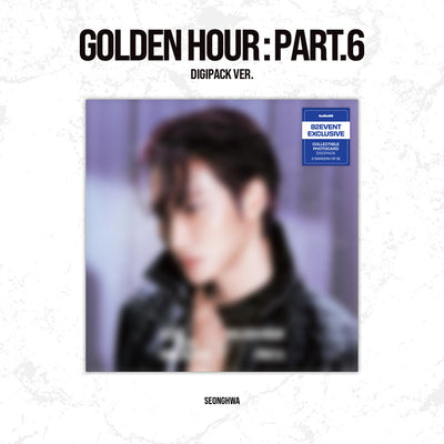 [PRE-ORDER] ATEEZ - GOLDEN HOUR : Part.6 (DIGIPACK VER.) - 82EVENT Exclusive (Random)