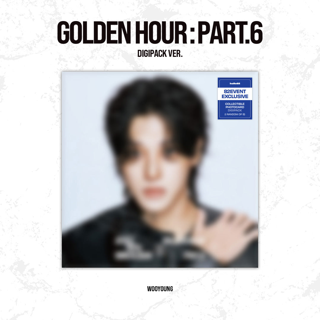 [PRE-ORDER] ATEEZ - GOLDEN HOUR : Part.6 (DIGIPACK VER.) - 82EVENT Exclusive (Random)