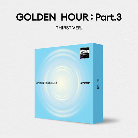 [PRE-ORDER] ATEEZ GOLDEN HOUR : Part.3 (EU POP-UP Exclusive)