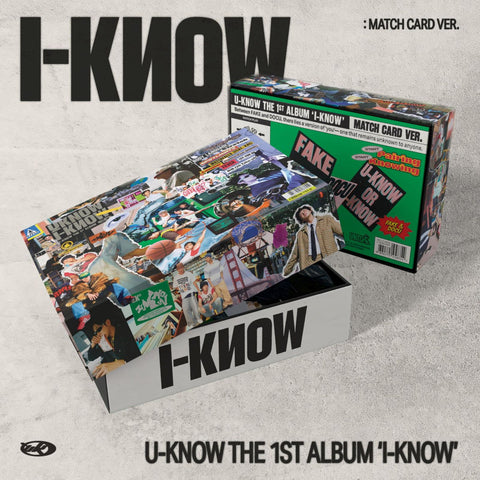 U-KNOW (TVXQ) I-KNOW (Match Card Ver.) (Smart Album)