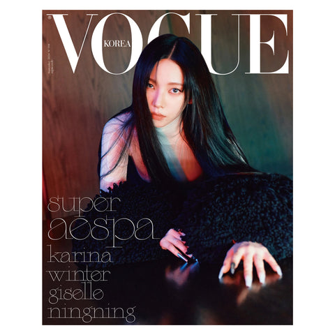 VOGUE KOREA SEPTEMBER 2024 (AESPA)