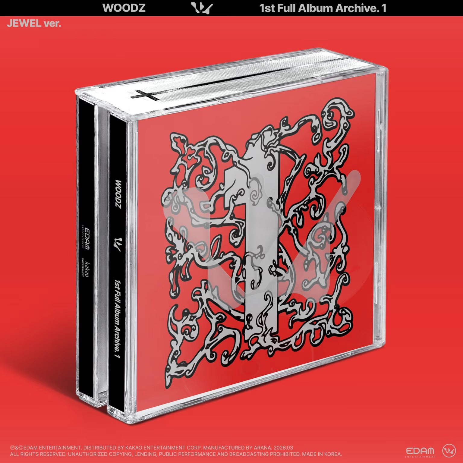WOODZ 1st Full Album Archive. 1 (Jewel Ver.)