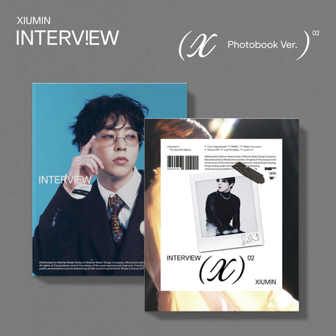 XIUMIN Interview X (Photobook Ver.)