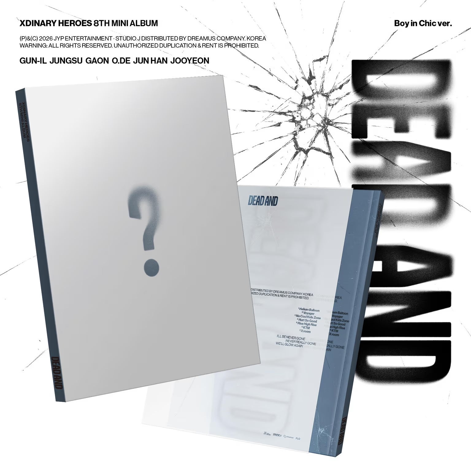 Xdinary Heroes - DEAD AND (Photobook ver.) – Copenhagen Kpop