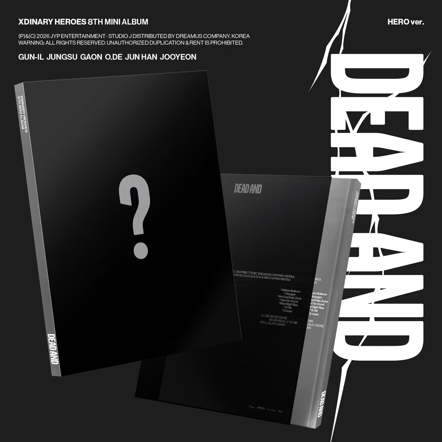 Xdinary Heroes - DEAD AND (Photobook ver.) – Copenhagen Kpop