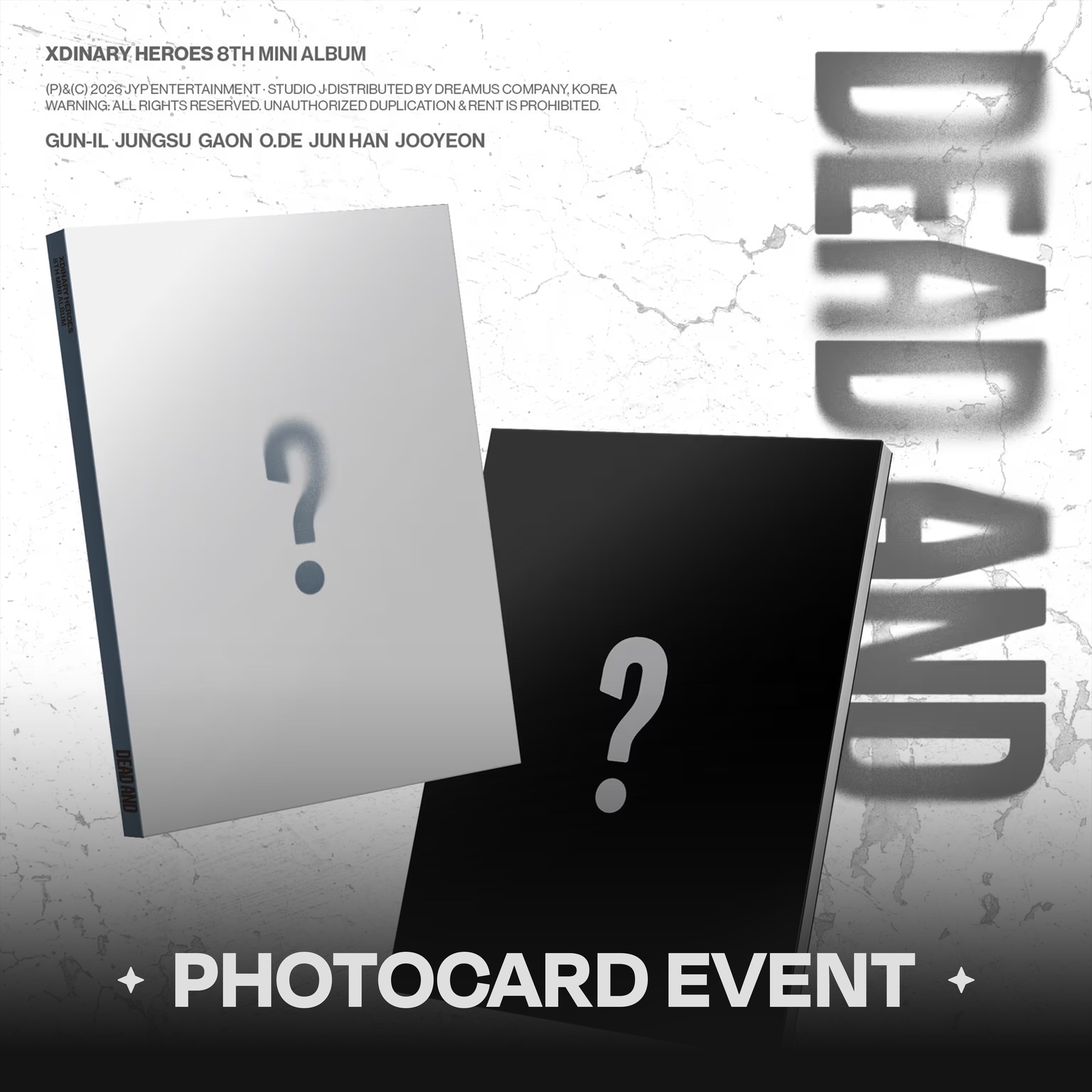 Xdinary Heroes - DEAD AND (Photobook ver.) – Copenhagen Kpop