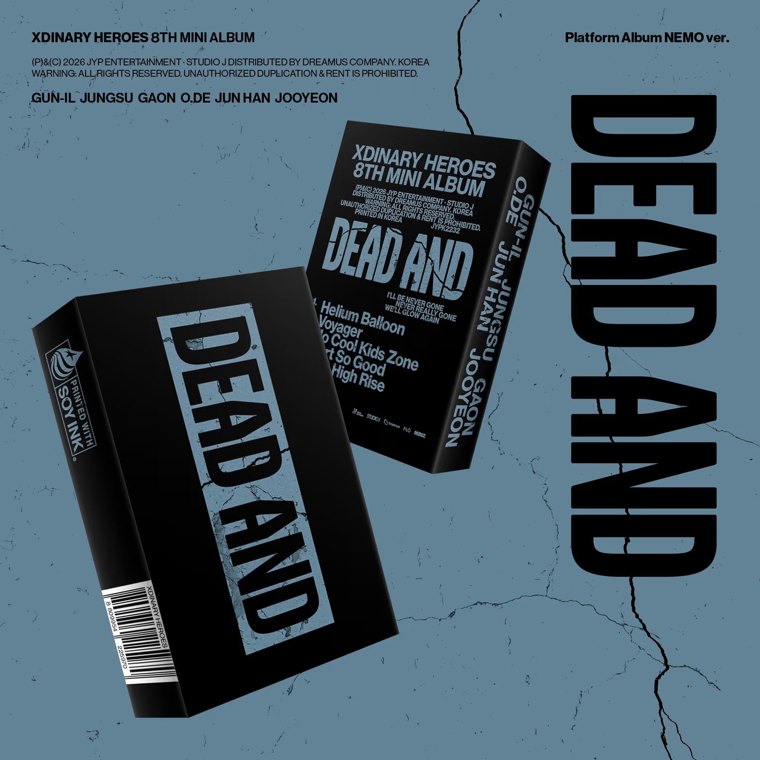 K-POP・アジア 10pc Xdinary Heroes DEAD AND ALBUM bulk Xdinary Heroes - DEAD AND (Platform ver.) – Copenhagen Kpop