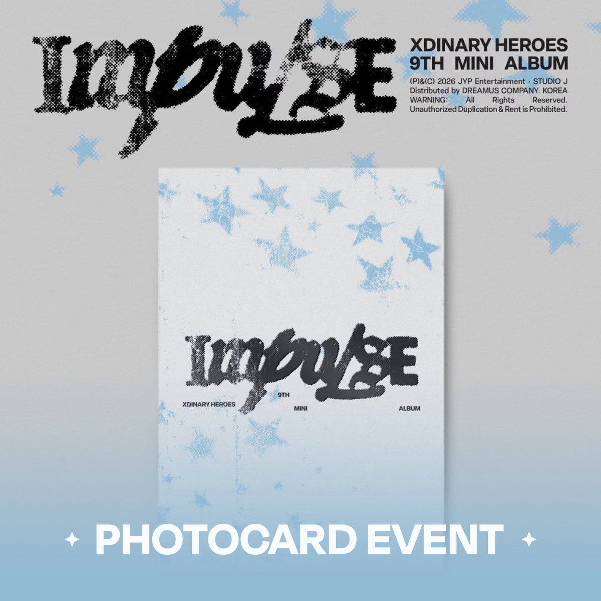 [PRE-ORDER] Xdinary Heroes - IMPULSE (POSTCARD BOOK Ver.)