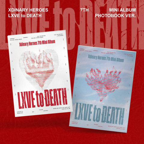 [PRE-ORDER] Xdinary Heroes LXVE to DEATH (Photobook ver.)