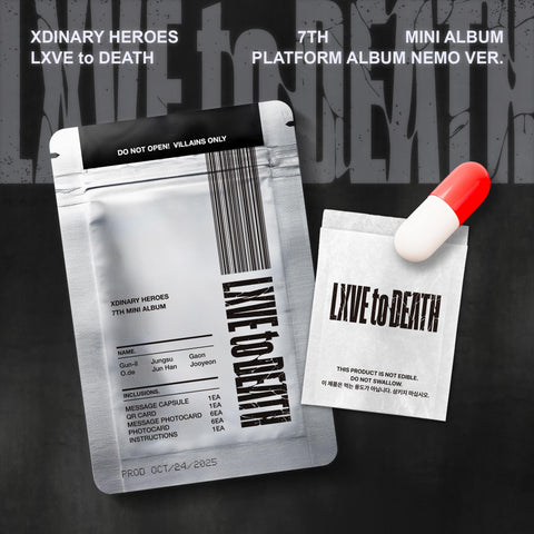 [PRE-ORDER] Xdinary Heroes LXVE to DEATH (Platform ver.)