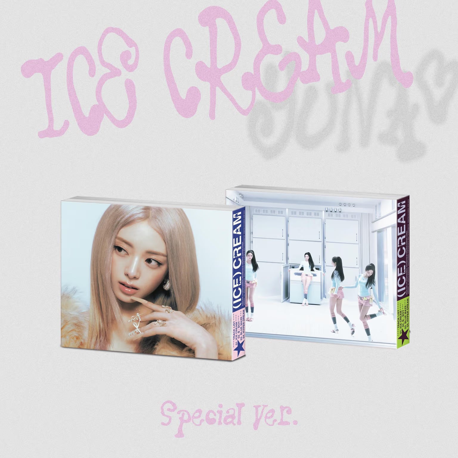 ITZY ユナ Ice Cream サノク トレカ YUNA (ITZY) Ice Cream (Special Ver.) – Copenhagen Kpop