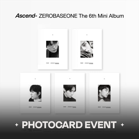 [PRE-ORDER] ZEROBASEONE - Ascend- (11 Ver.)