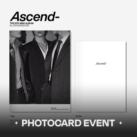 [PRE-ORDER] ZEROBASEONE - Ascend- (Photobook Ver.)