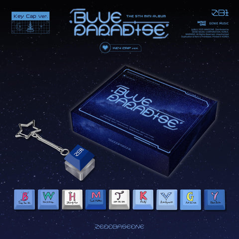 ZEROBASEONE BLUE PARADISE (Key Cap Ver.)