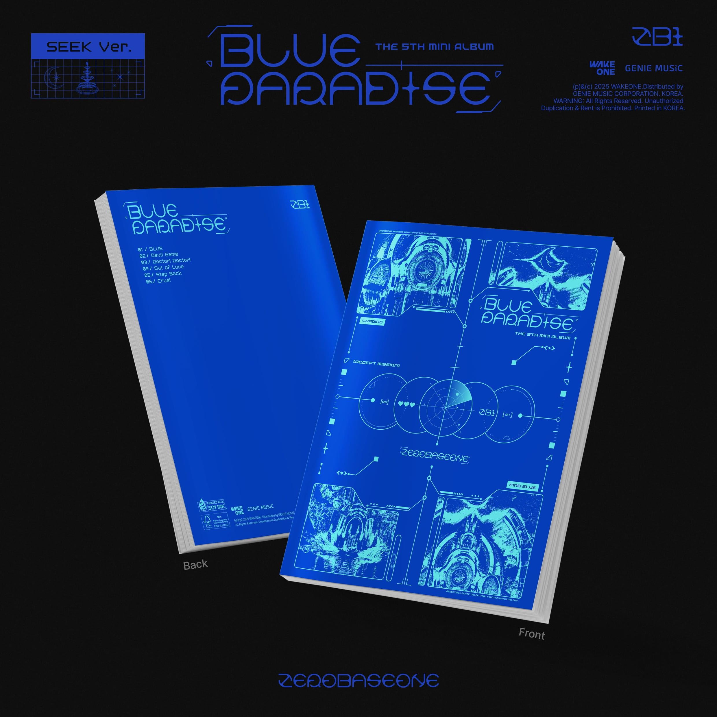 ZEROBASEONE BLUE PARADISE