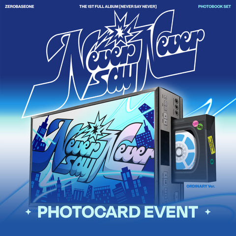 [PRE-ORDER] ZEROBASEONE NEVER SAY NEVER (PHOTOBOOK Ver.)