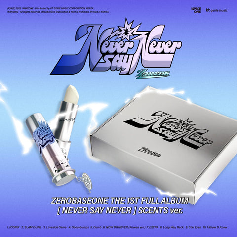 [PRE-ORDER] ZEROBASEONE NEVER SAY NEVER (SCENTS Ver.)