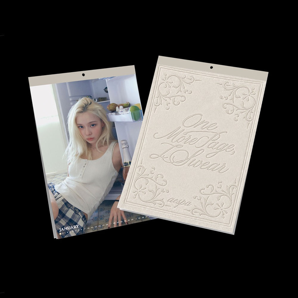 [PRE-ORDER] aespa - 2027 Wall Calendar