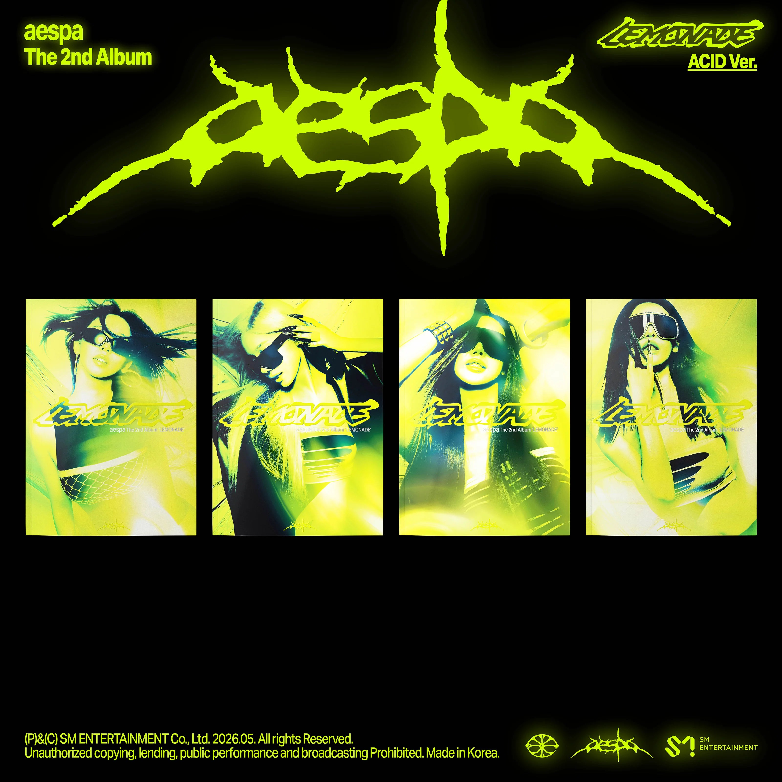 aespa - LEMONADE (ACID Ver.)