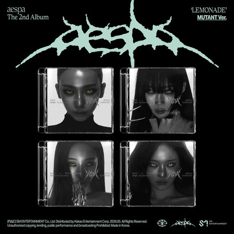 [PRE-ORDER] aespa - LEMONADE (MUTANT Ver.)