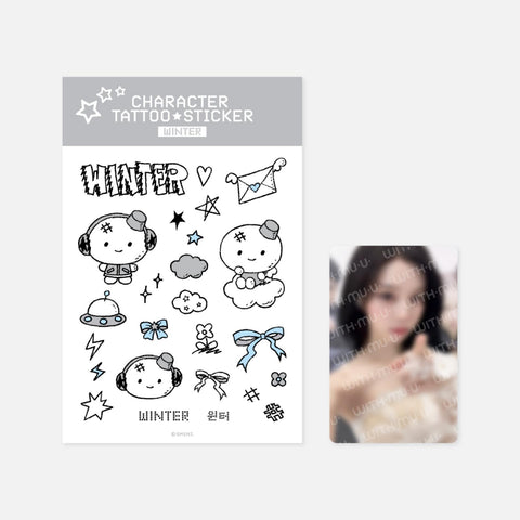 [PRE-ORDER] aespa - TATTOO STICKER SET 'SYNK : aeXIS LINE OFFICIAL MD'
