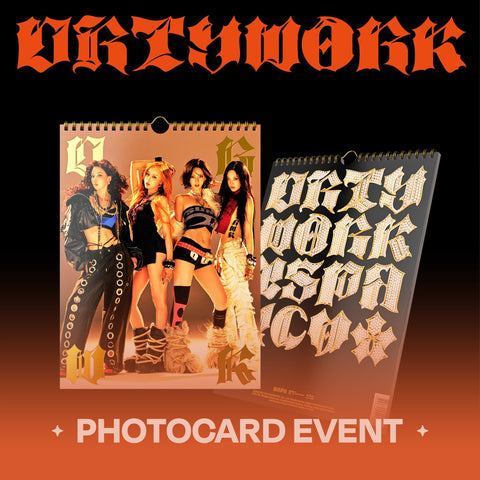 [PRE-ORDER] aespa Dirty Work (Dirty Worker Ver.)