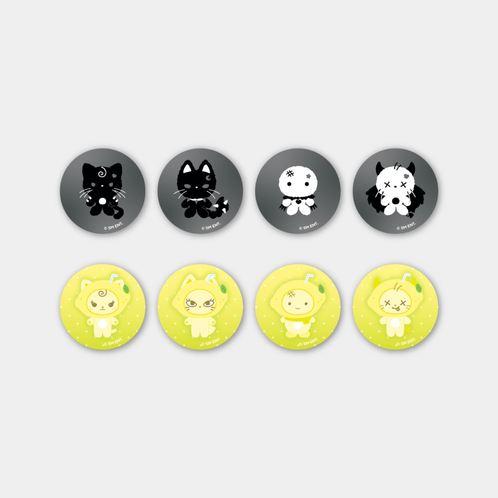 [PRE-ORDER] aespa [LEMONADE OFFICIAL MD] RANDOM LENTICULAR PIN BUTTON