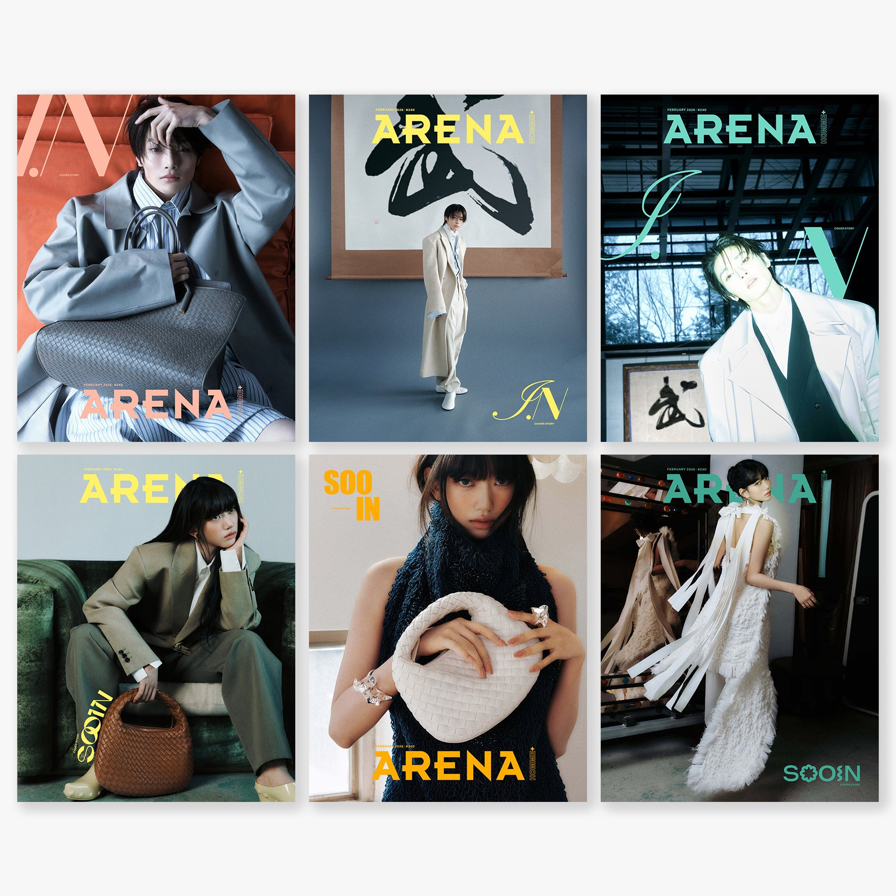 ARENA HOMME+ FEBRUARY 2026 (STRAY KIDS I.N & MEOVV SOOIN)