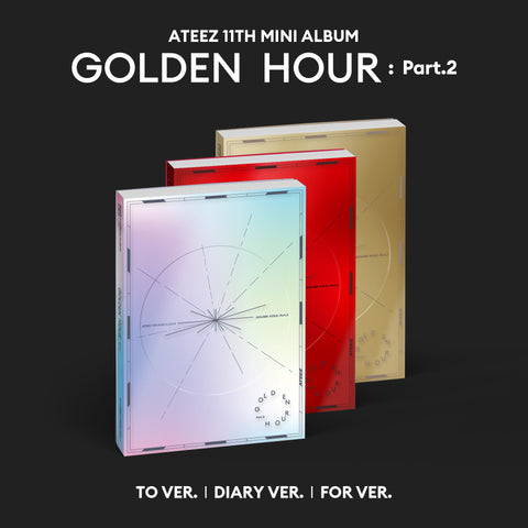 [PRE-ORDER] ATEEZ GOLDEN HOUR : Part.2