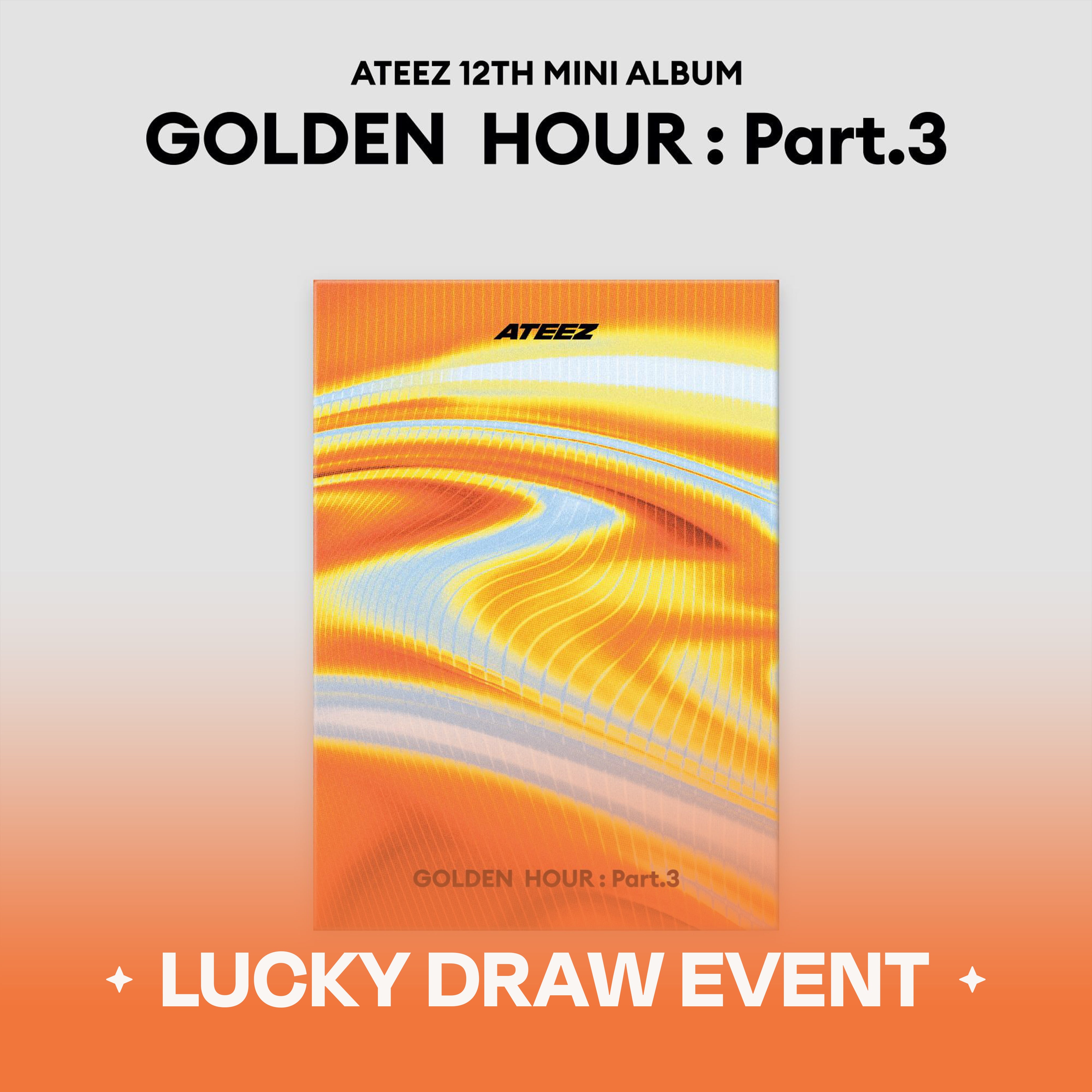 [APPLEMUSIC LUCKY DRAW] ATEEZ GOLDEN HOUR : Part.3 (POCAALBUM)