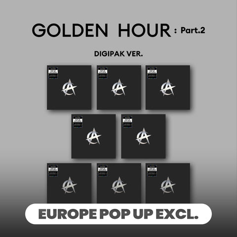 [PRE-ORDER] ATEEZ GOLDEN HOUR : Part. 2 (Digipak) (Europe POP-UP Exclusive)