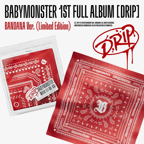 BABYMONSTER DRIP (BANDANA Ver.) (Limited Edition)