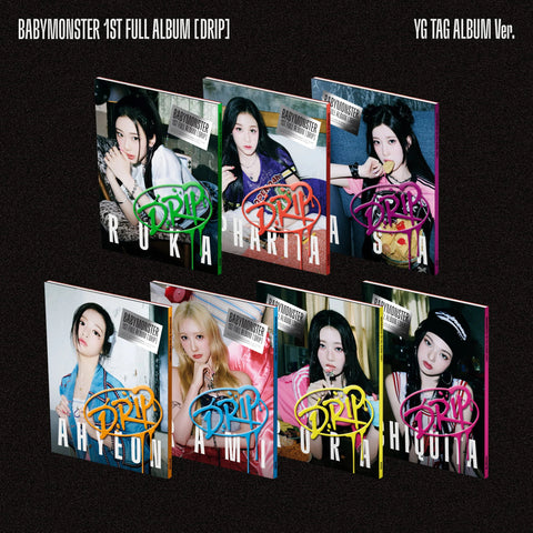 BABYMONSTER 1st FULL ALBUM DRIP (YG TAG ALBUM Ver.)