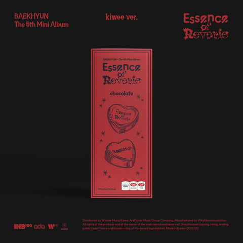 [PRE-ORDER] BAEKHYUN Essence of Reverie (kiwee ver.)