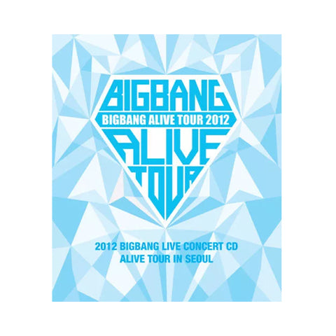 BIGBANG 2012 LIVE CONCERT CD : ALIVE TOUR IN SEOUL